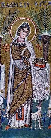 Mosaik eines unbekannten Meisters, Ravenna, 6. Jahrhundert
