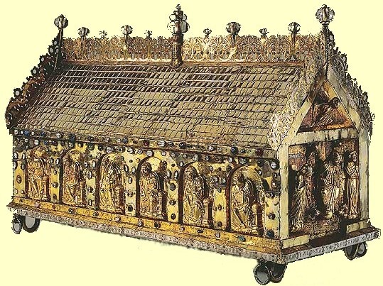 Godehard-Schrein, um 1140, im Dom in Hildesheim