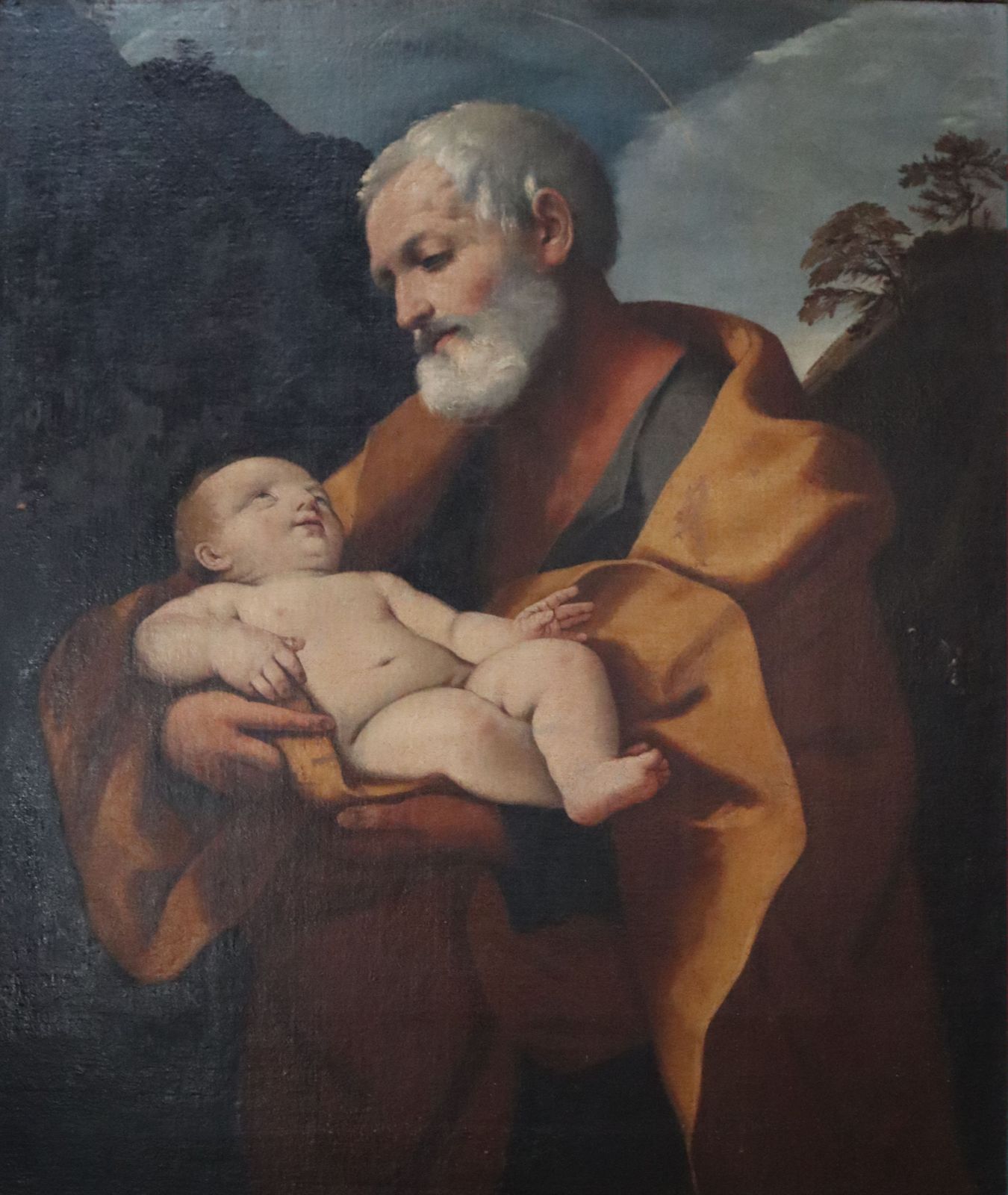 Guido Reni: Joseph mit dem Jesuskind, um 1625, in der Kirche Santi Giovanni e Paolo in Venedig
