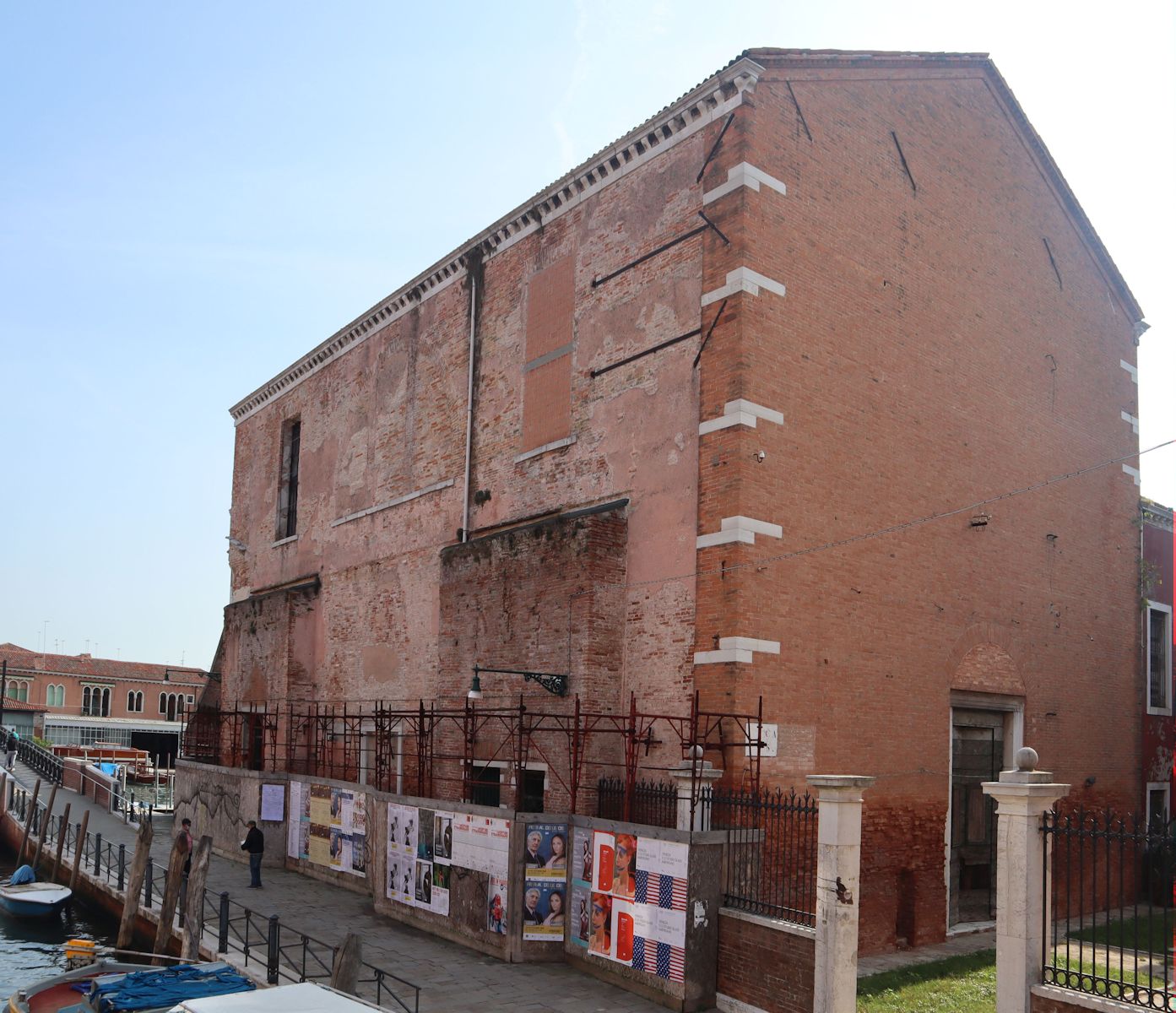 die entweihte Kirche des ehemaligen Klosters Sant'Anna in Venedig
