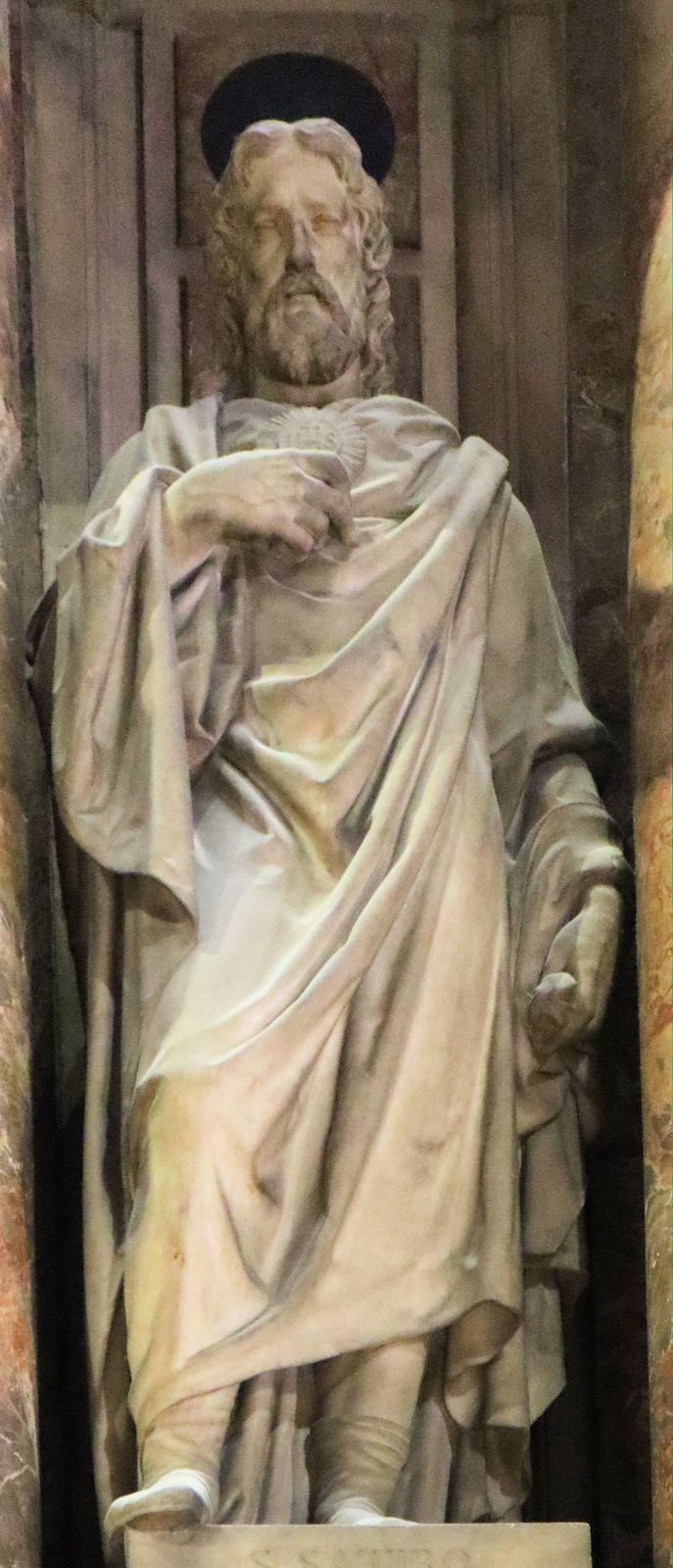 Statue im Dom in Mailand