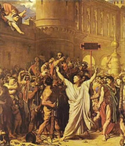 Jean-Auguste-Dominique Ingres: Das Martyrium von Symphorianus, 1834, in der Kathedrale Saint-Lazare in Autun